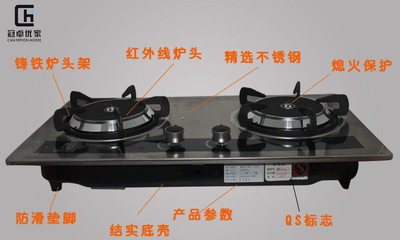 广州市番禺区沙头冠卓优家家用电器制造厂 专业燃气灶OEM/ODM制造商